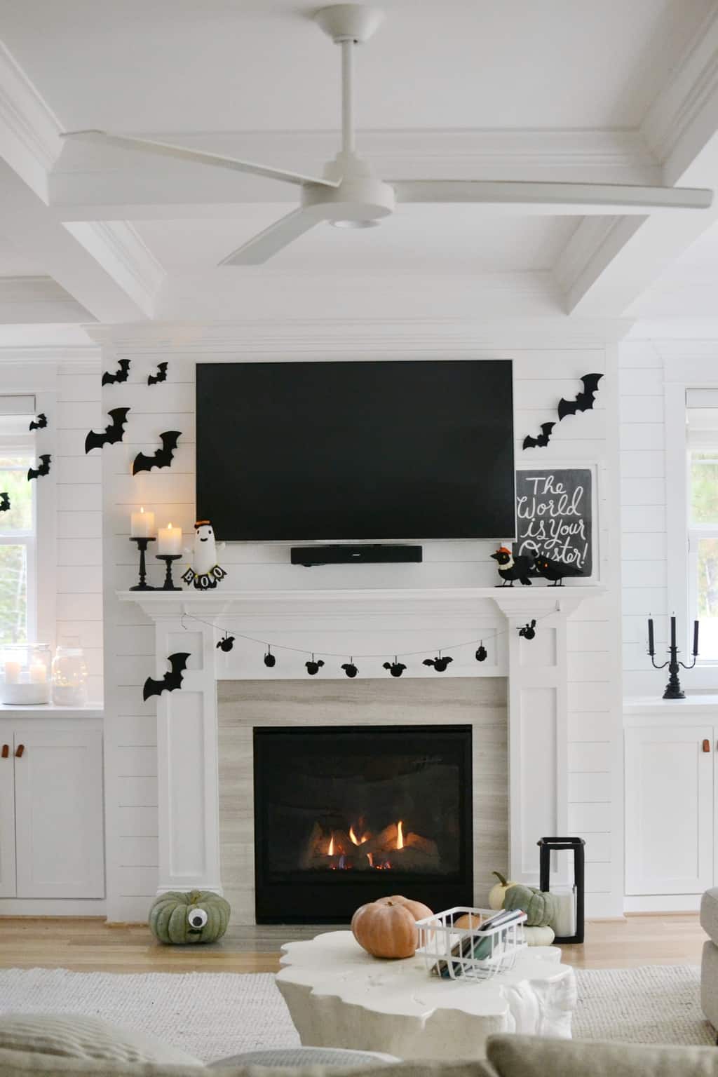 3 Halloween Design Ideas + Our Halloween House Tour - Chrissy Marie Blog
