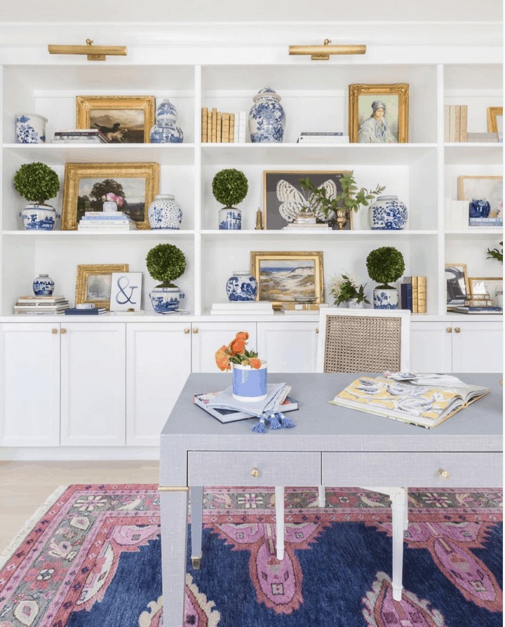 35 Feminine Desks and Stunning Home Offices - Chrissy Marie Blog