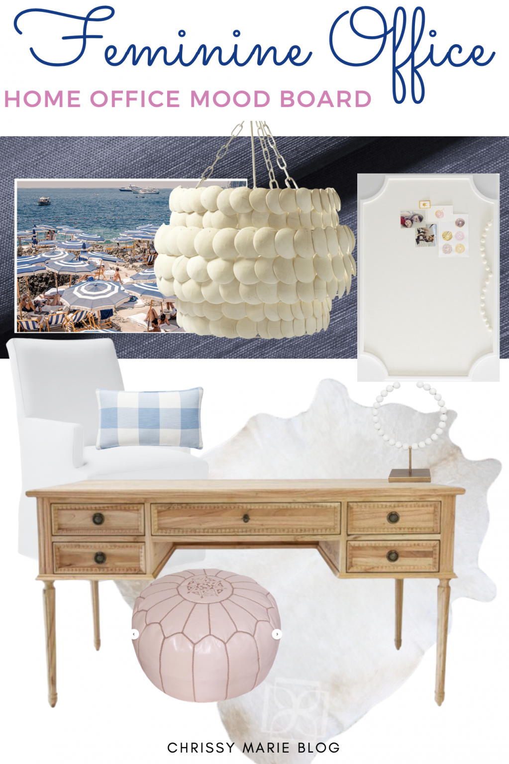 35 Feminine Desks and Stunning Home Offices - Chrissy Marie Blog