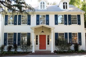 15 White House Blue Shutters Exterior Ideas - Chrissy Marie Blog