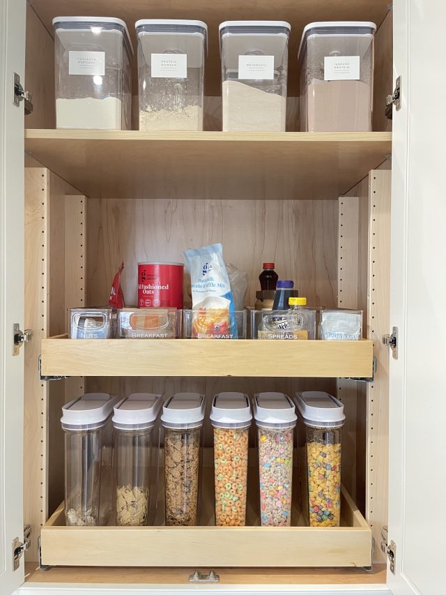 How To Organize Kitchen Cabinets With 23 Ideas - Chrissy Marie Blog